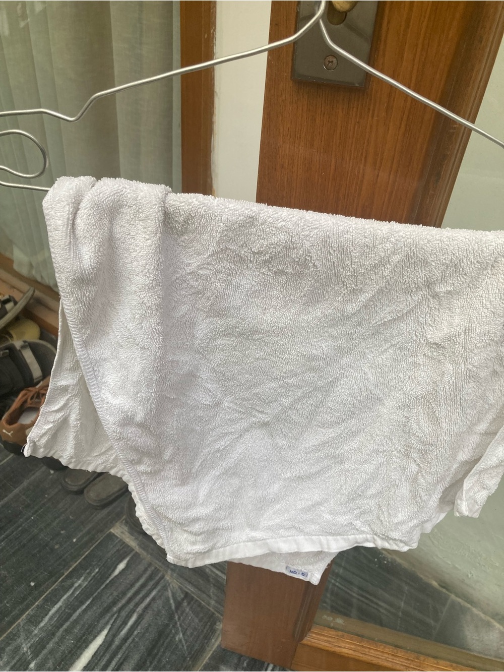 Soft White Terry Cloth Bath Towel - Plush, Absorbent